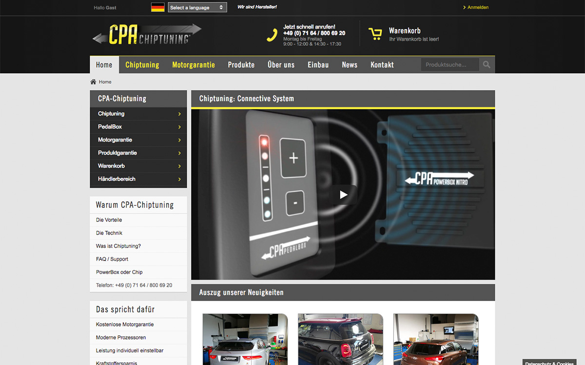 CPA Chiptuning - Online Shop