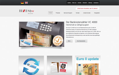 HBW Cash Solutions - Online Shop